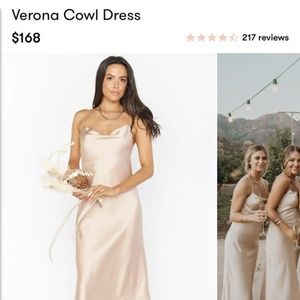 NWT Verona Cowl Dress
